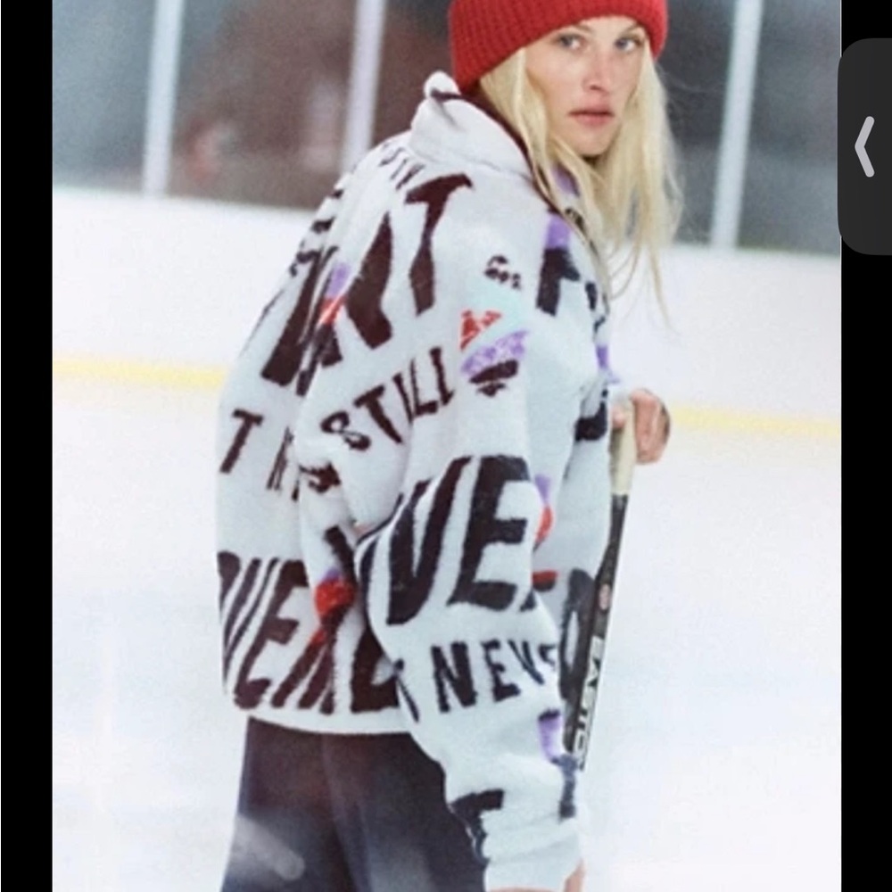 NWT FP Movement Hit the Slopes Fleece Stand Out Never Still XS $148 MSRP